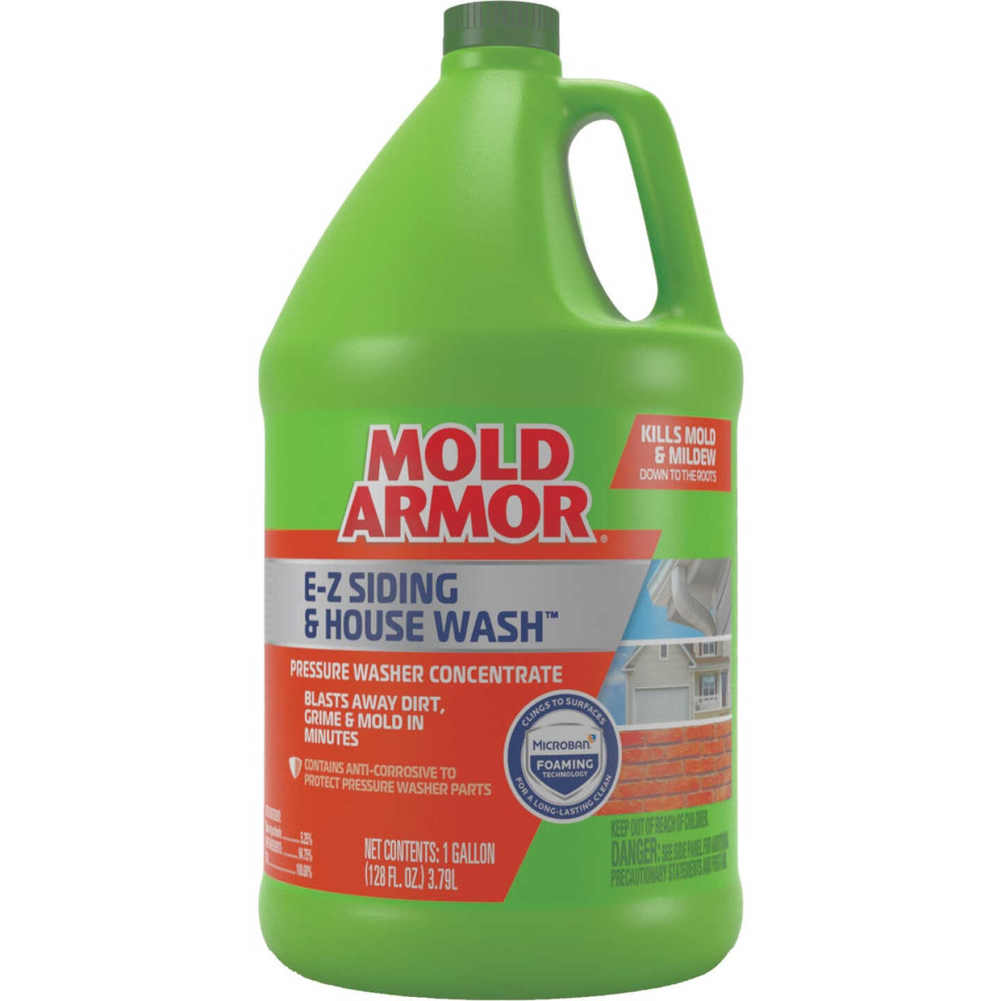 Mold Armor 1 Gal. E-Z Siding & House Pressure Washer Concentrate with  Microban - Randolph Hardware