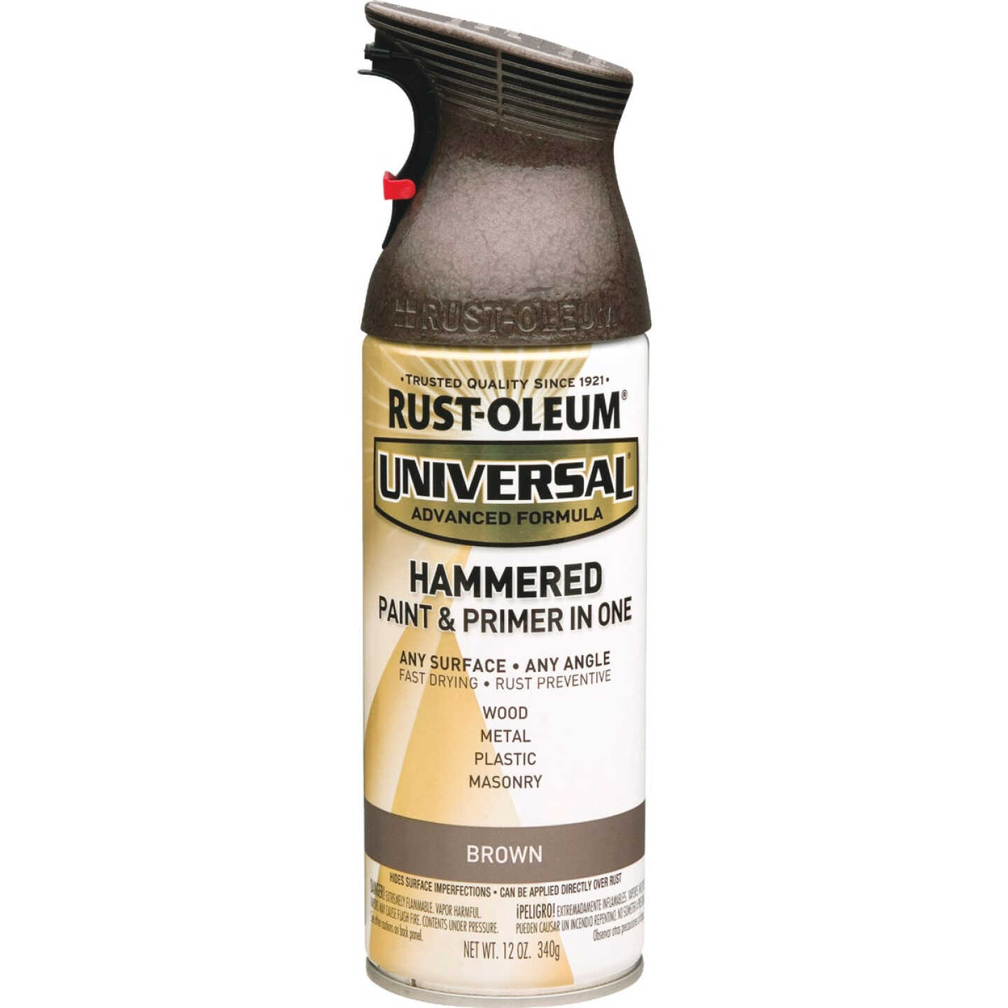 Rust-Oleum Stops Rust 12 oz. Textured Metallic Silver Protective